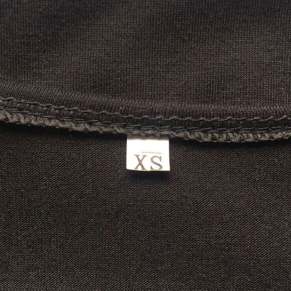 🔃Black Short Sleeve Front Split Midi Dress - Picture 7 of 8